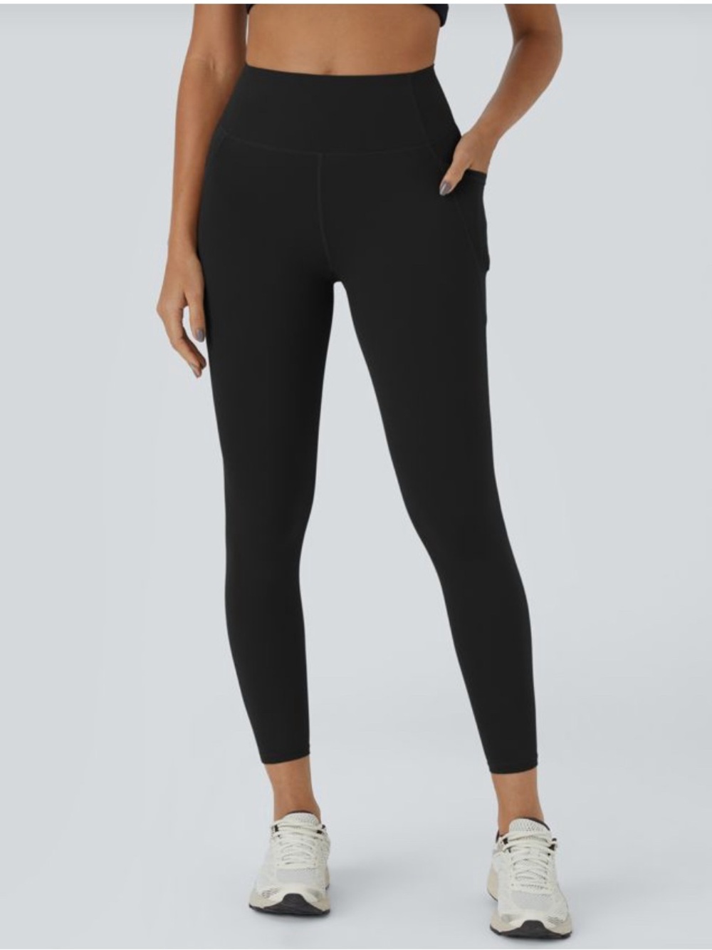 HALARA UltraSculpt Black 7/8 length Leggings with Side Pocket NEW WITH TAGS